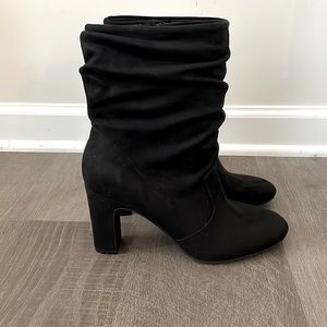 NEW Black Heeled Booties